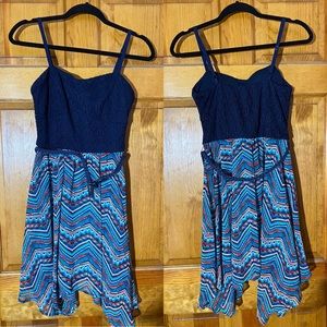 Patterned Lily Rose skater dress